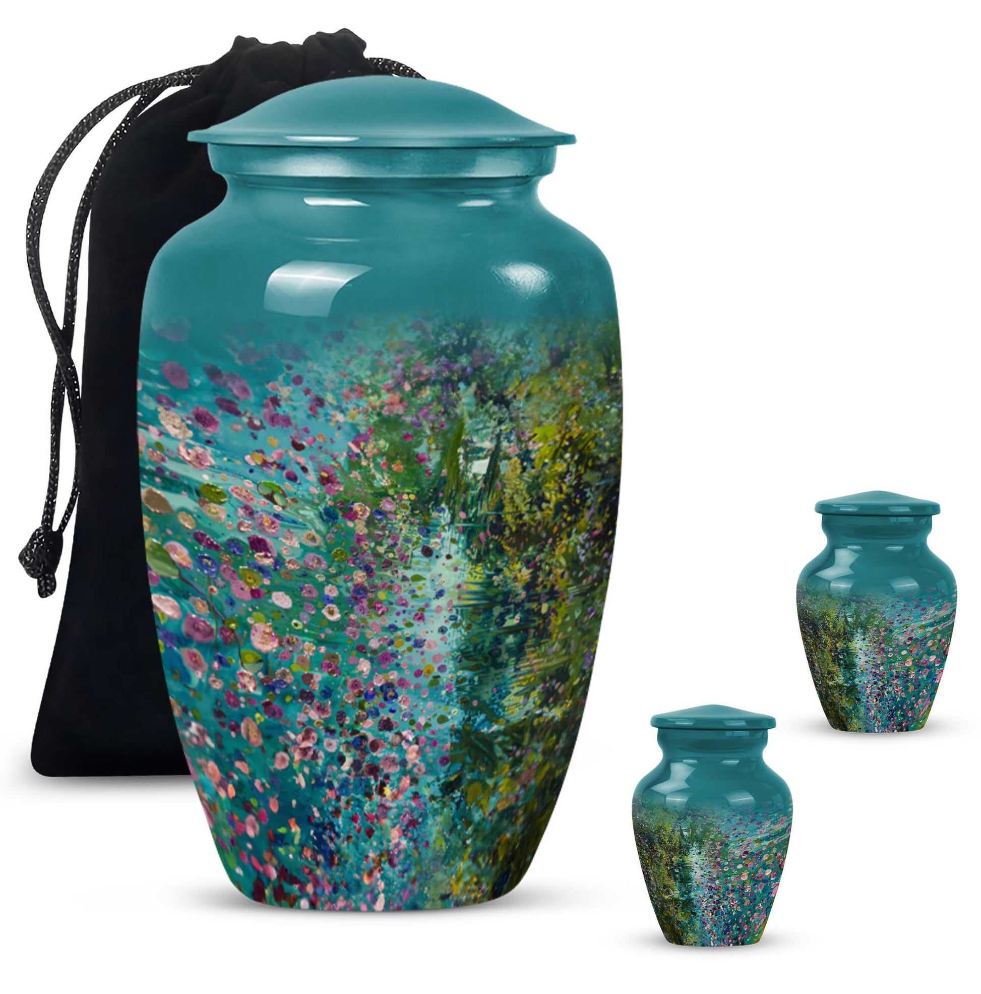 Flowers Urn Vase Funeral, Ashes Cremation Urn For Ashes