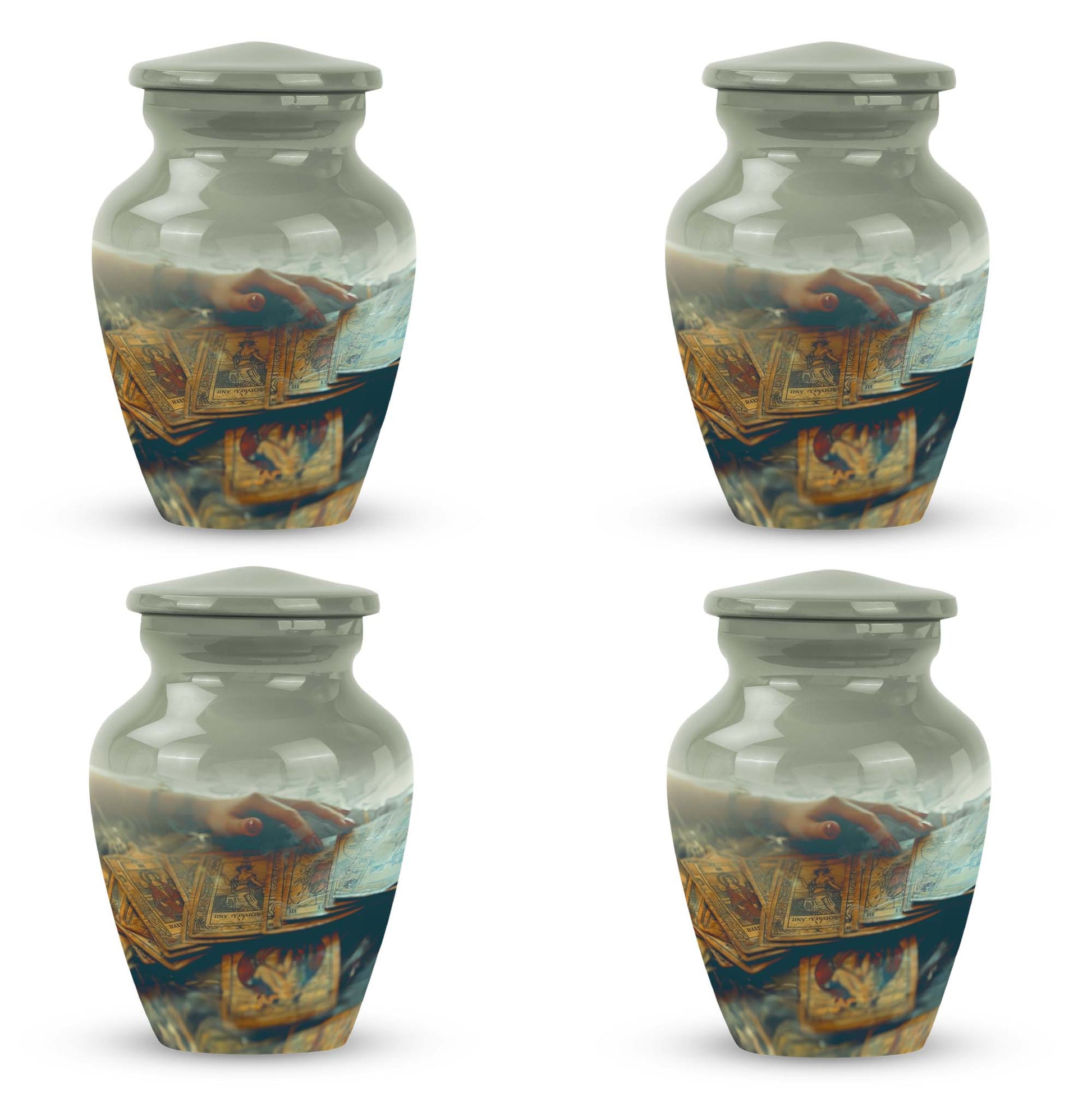 Tarot Decorative Urn For Ashes Large Funeral, Ashes Urn For Ashes