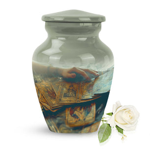 Tarot Decorative Urn For Ashes Large Funeral, Ashes Urn For Ashes