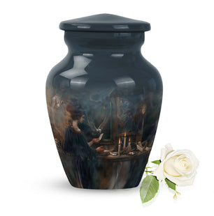 Tarot Mini Urn For Ashes Adult Male Funeral, Ashes Cremation Urn