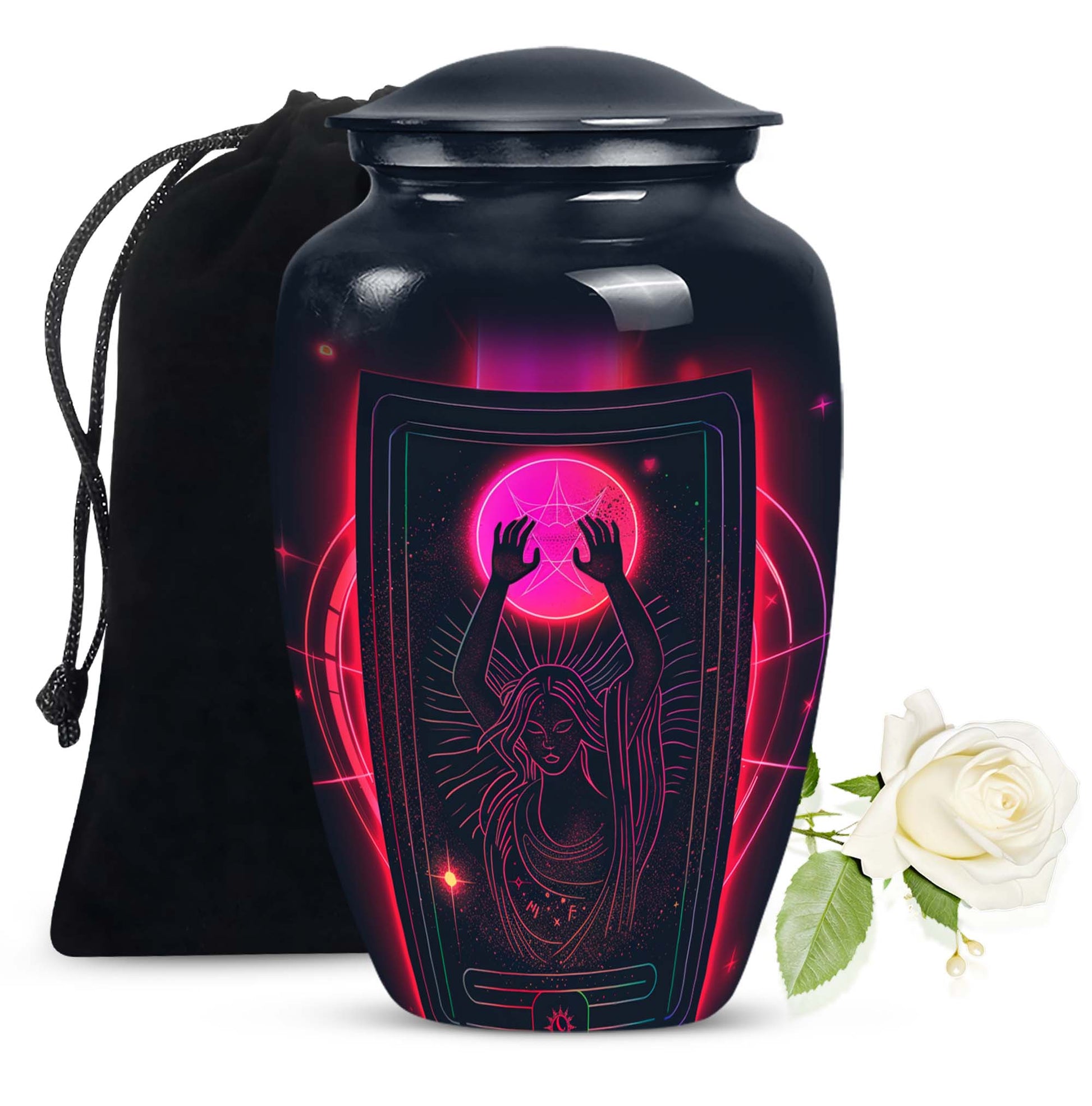 Tarot Keepsake Urns For Ashes Funeral, Ashes Cremation Urn For Ashes