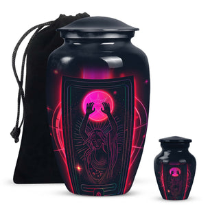 Tarot Keepsake Urns For Ashes Funeral, Ashes Cremation Urn For Ashes