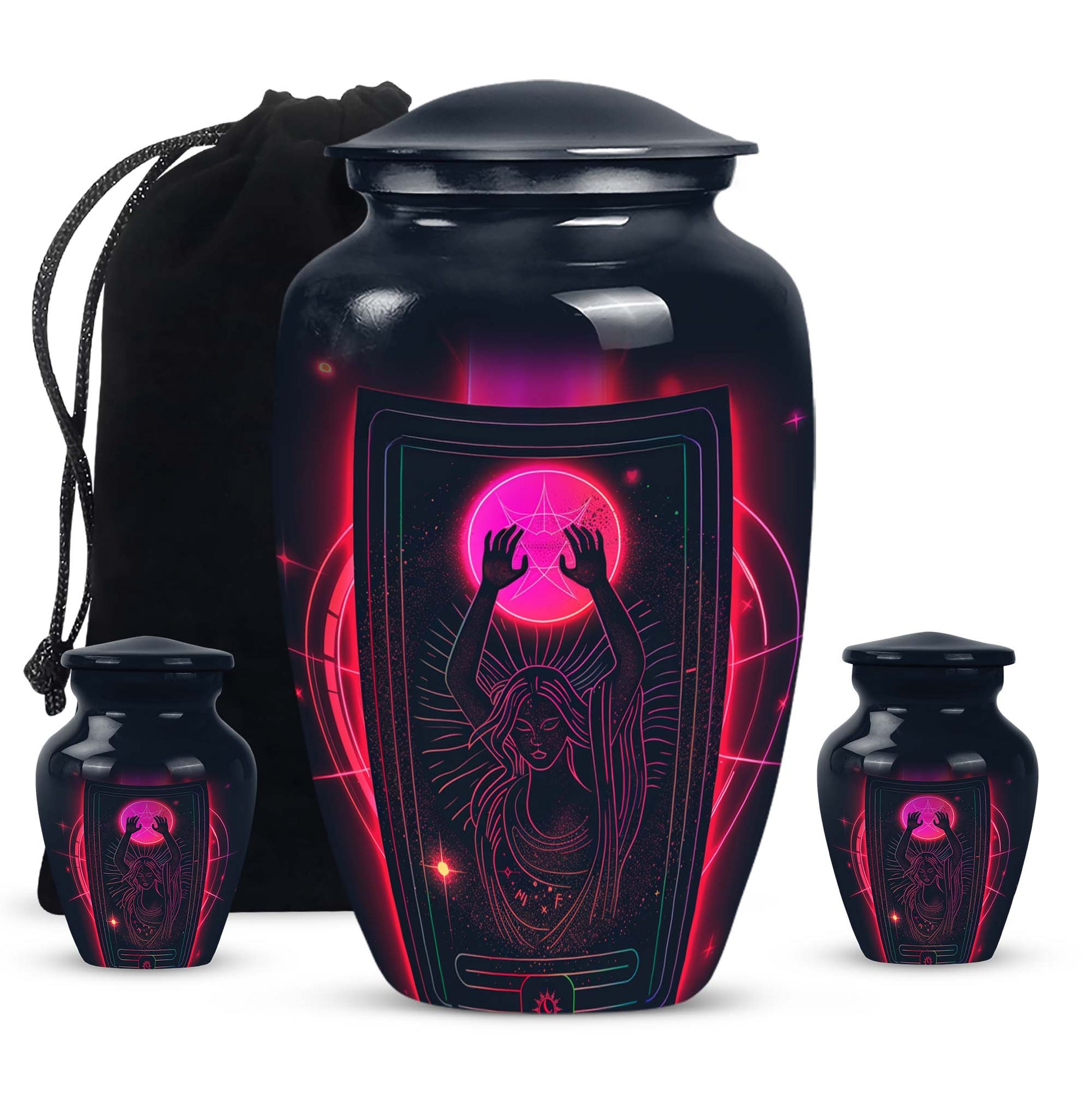 Tarot Keepsake Urns For Ashes Funeral, Ashes Cremation Urn For Ashes