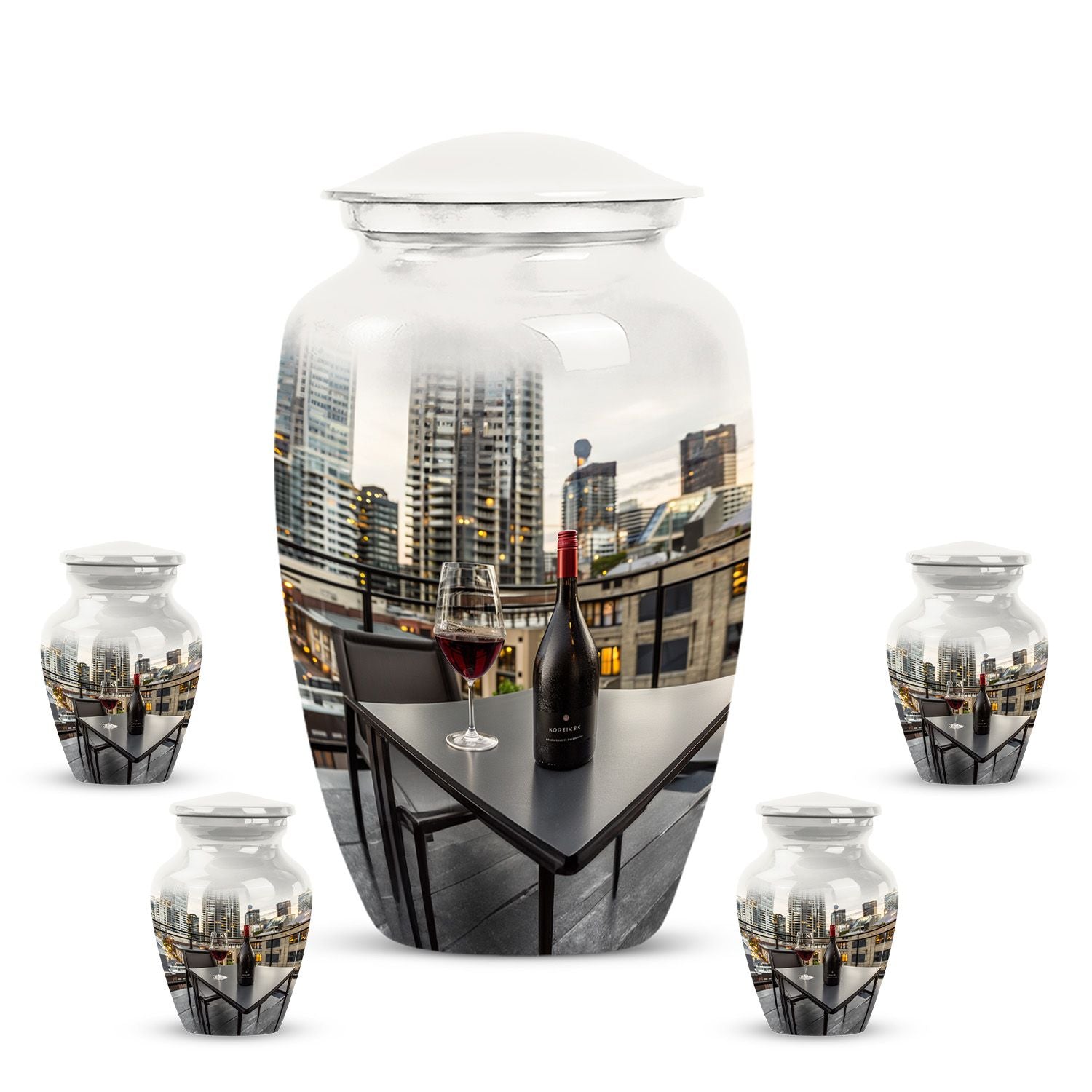 Wine Personal Urns For Human Ashes Keepsake Funeral, Ashes Memorial Urn