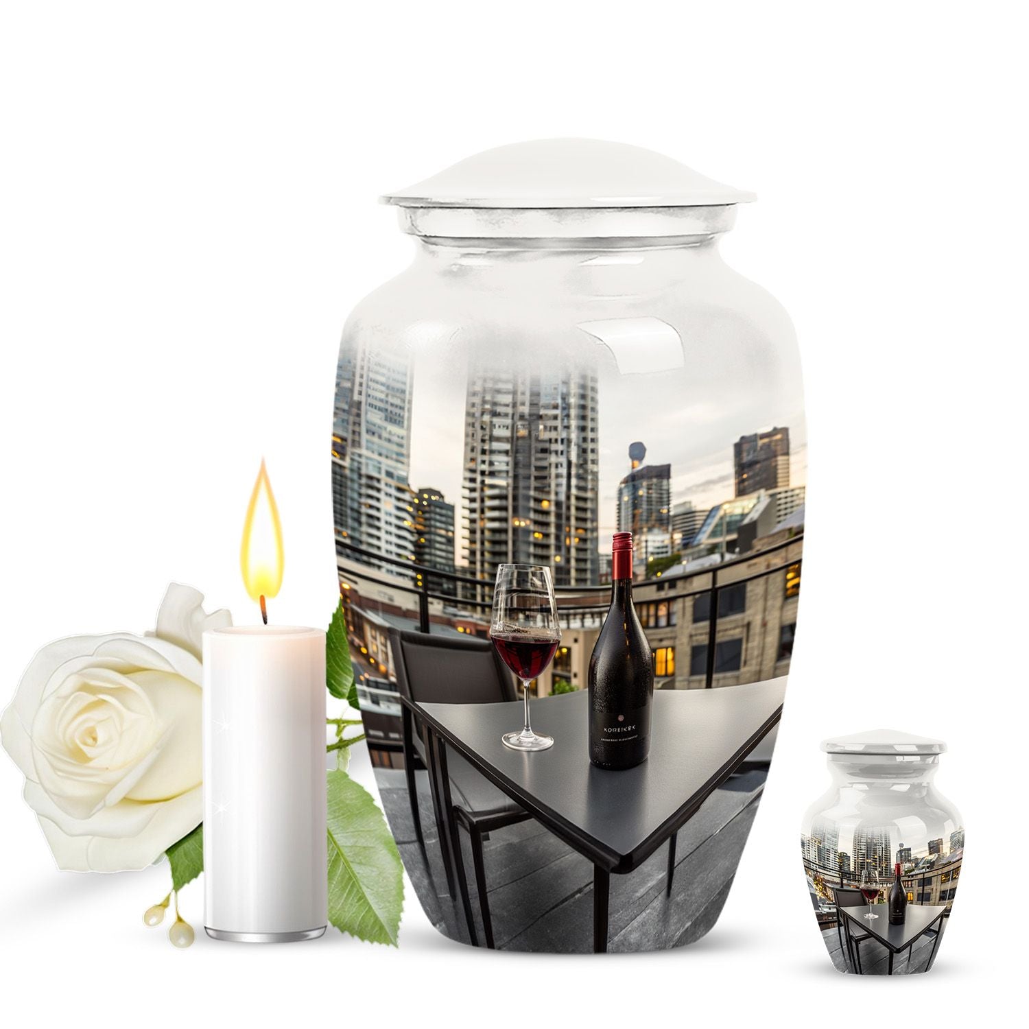 Wine Personal Urns For Human Ashes Keepsake Funeral, Ashes Memorial Urn