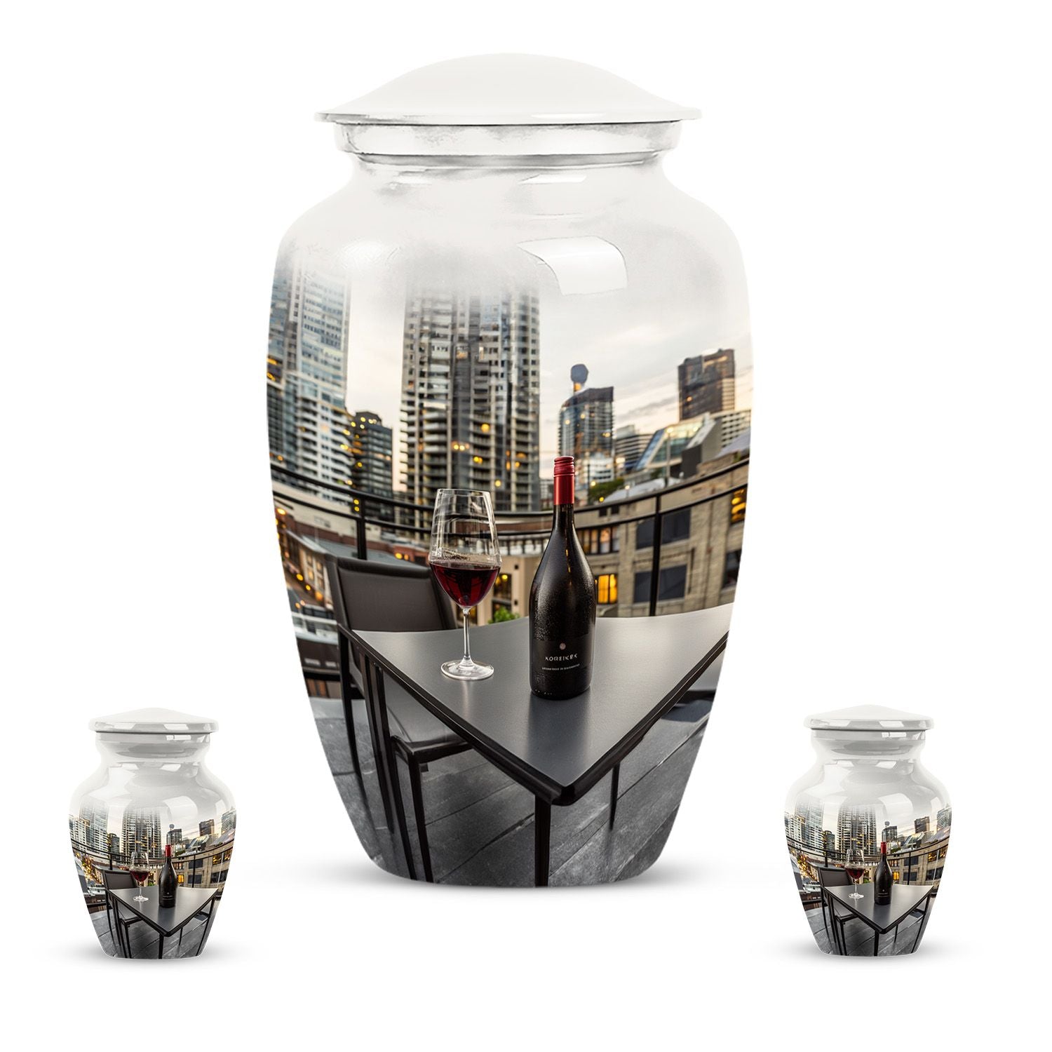 Wine Personal Urns For Human Ashes Keepsake Funeral, Ashes Memorial Urn