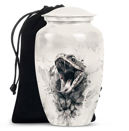 Snake Urn Dad Large Funeral, Ashes Urn For Ashes