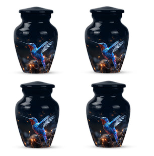 Humming Birds Urns Large Funeral, Ashes Urn For Ashes