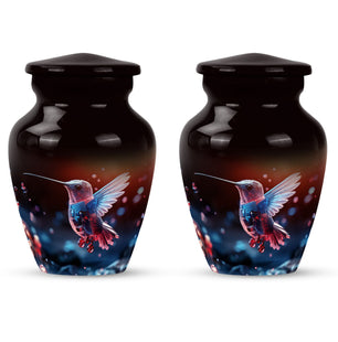 Humming Birds Cremation Keepsakes Funeral, Ashes Cremation Urn