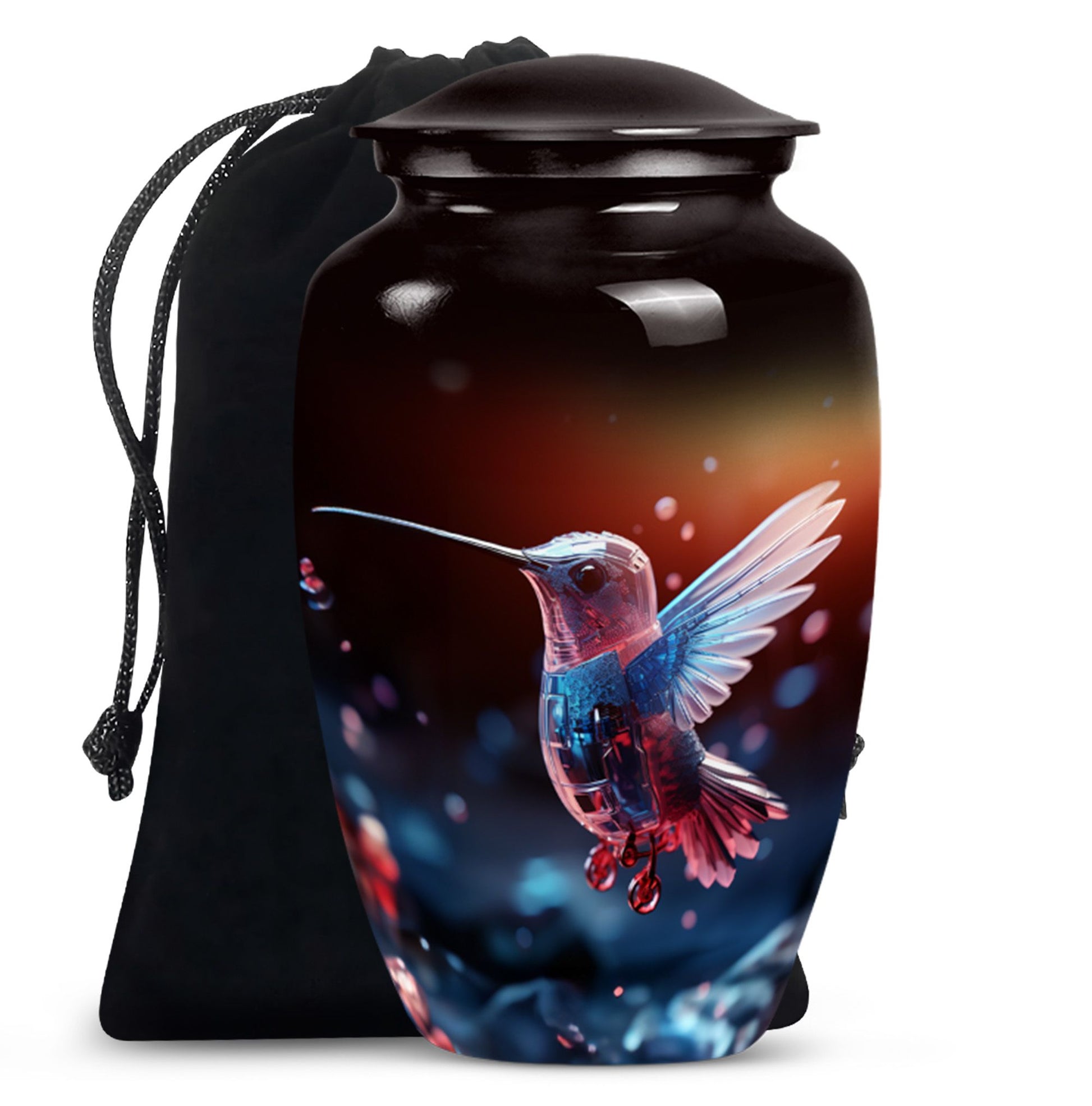 Humming Birds Cremation Keepsakes Funeral, Ashes Cremation Urn