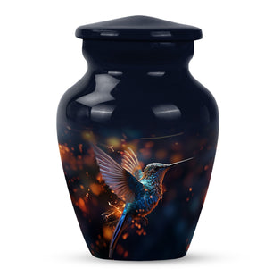 Humming Birds Urn For Mom Ashes Funeral, Ashes Memorial Urn