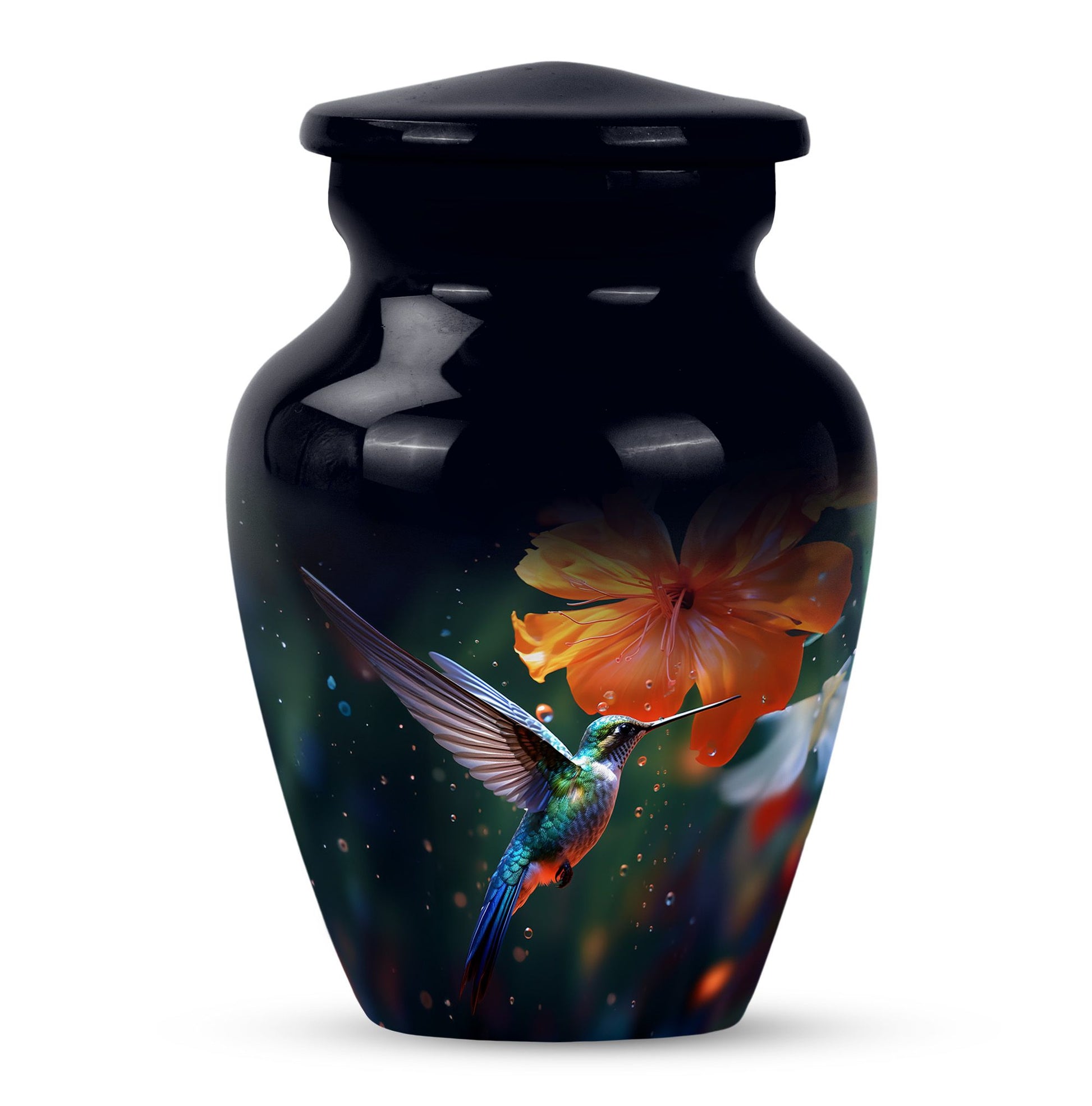 Humming Birds Urn For Ashes Funeral, Ashes Cremation Urn For Ashes