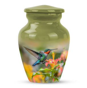 Humming Bird Keepsake Urns Funeral, Ashes Cremation Urn