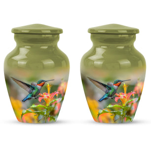 Humming Bird Keepsake Urns Funeral, Ashes Cremation Urn