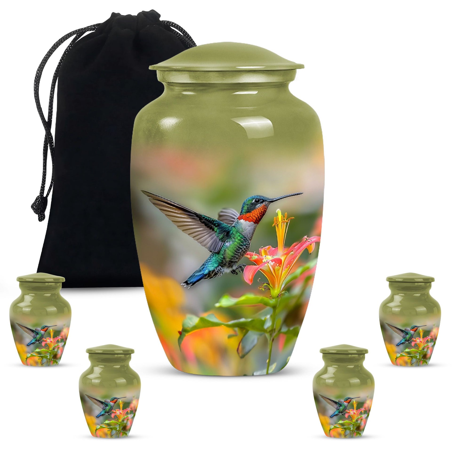 Humming Bird Keepsake Urns Funeral, Ashes Cremation Urn