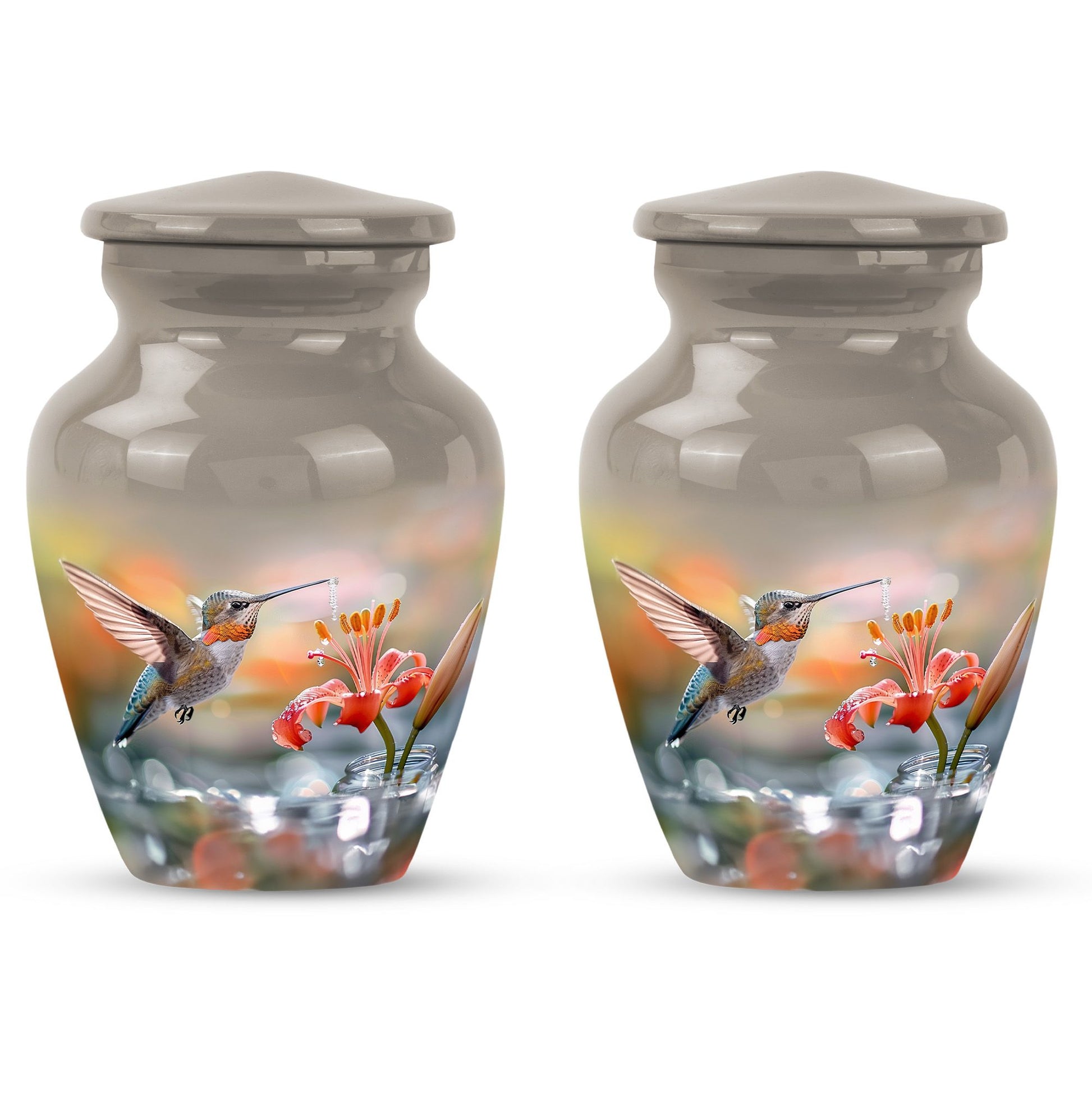 Humming Bird Cremation Keepsakes For Ashes Funeral, Ashes Memorial Urn