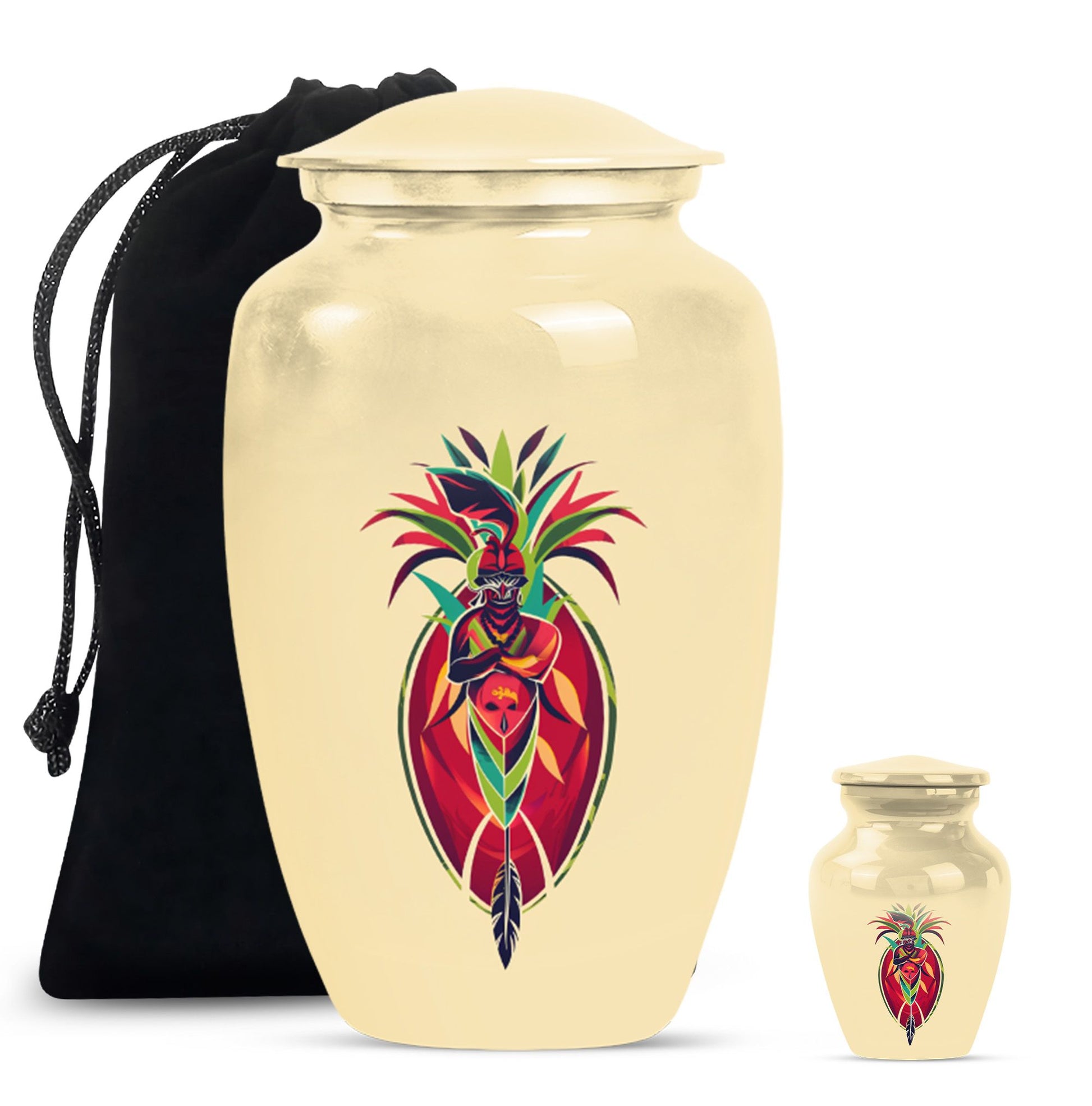 Native American Memorial Keepsakes For Ashes Funeral, Ashes Memorial Urn
