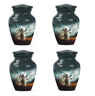 Native American Keepsake For Human Ashes Set Funeral, Ashes Urn