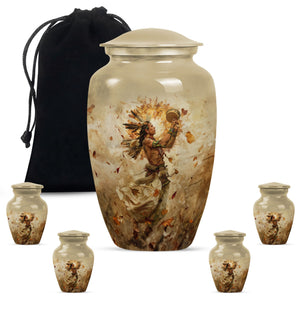 Native American Keepsake For Human Ashes Funeral, Ashes Urn For Ashes