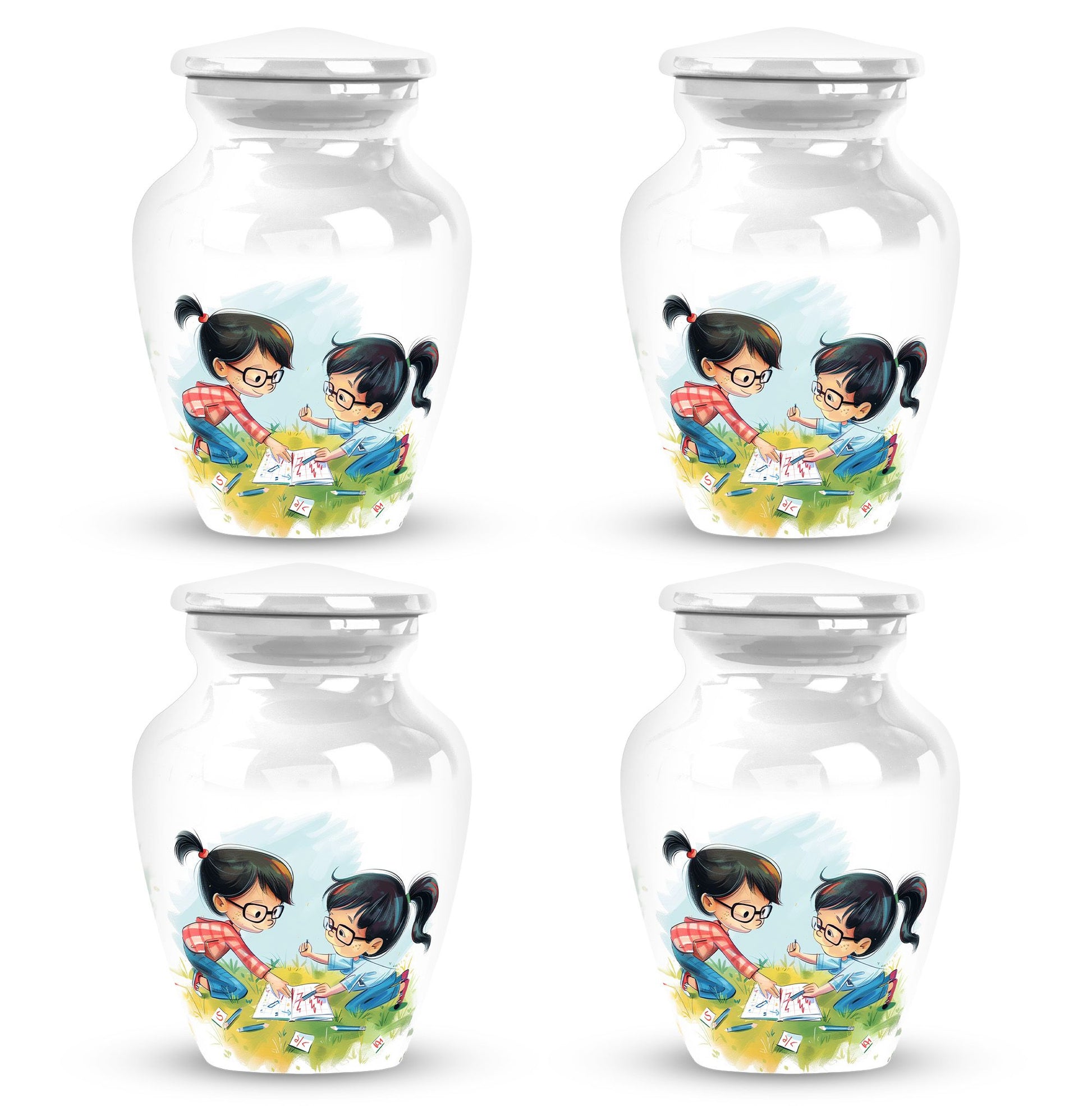 Brother And Sister Urn For Human Ashes Funeral, Ashes Cremation Urn