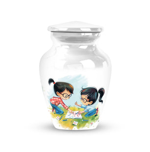 Brother And Sister Urn For Human Ashes Funeral, Ashes Cremation Urn