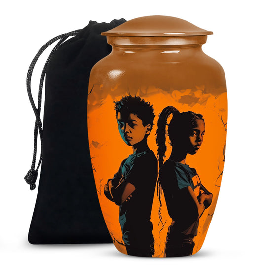 Brother And Sister Mini Urns For Human Ashes Large Funeral, Ashes Urn