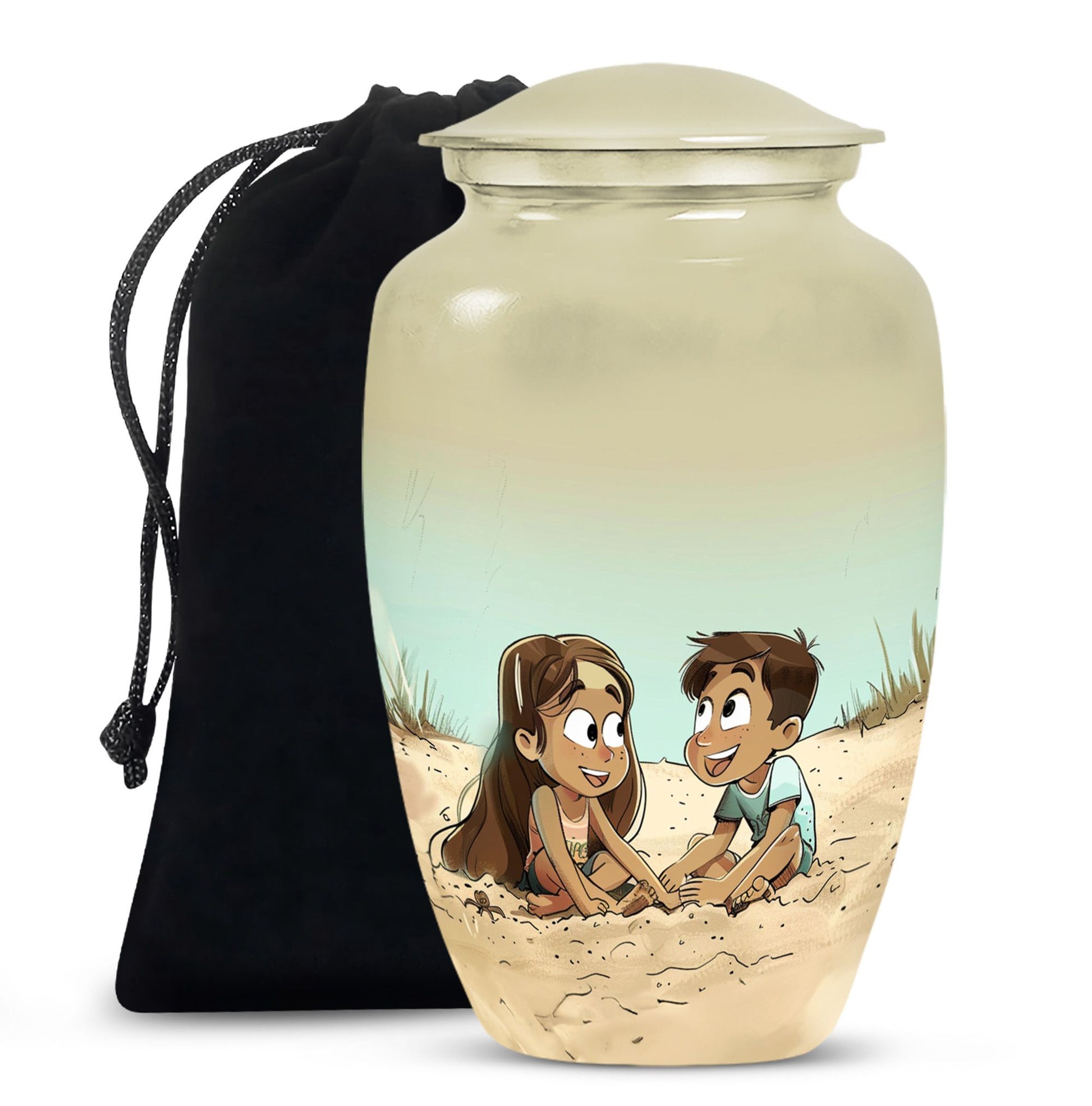 Brother And Sister Urn For Human Ashes Funeral, Ashes Urn For Ashes