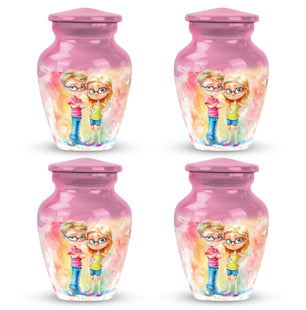 Brother And Sister Urn For Human Ashes Funeral, Ashes Cremation Urn