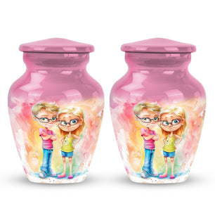 Brother And Sister Urn For Human Ashes Funeral, Ashes Cremation Urn