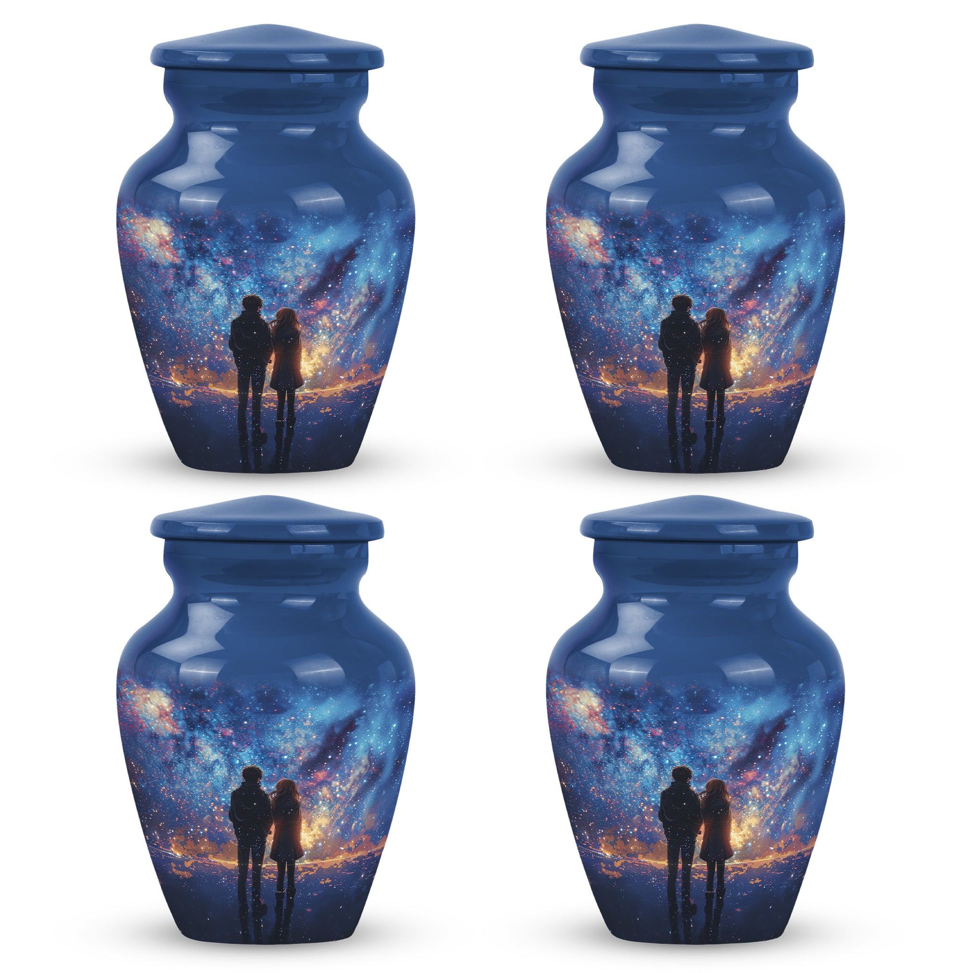 Brother And Sister Burial Urn For Human Large Funeral, Ashes Urn