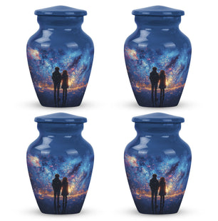 Brother And Sister Burial Urn For Human Large Funeral, Ashes Urn