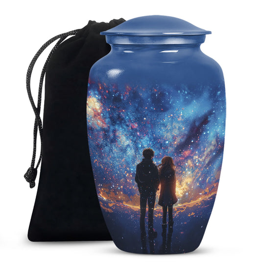 Brother And Sister Burial Urn For Human Large Funeral, Ashes Urn
