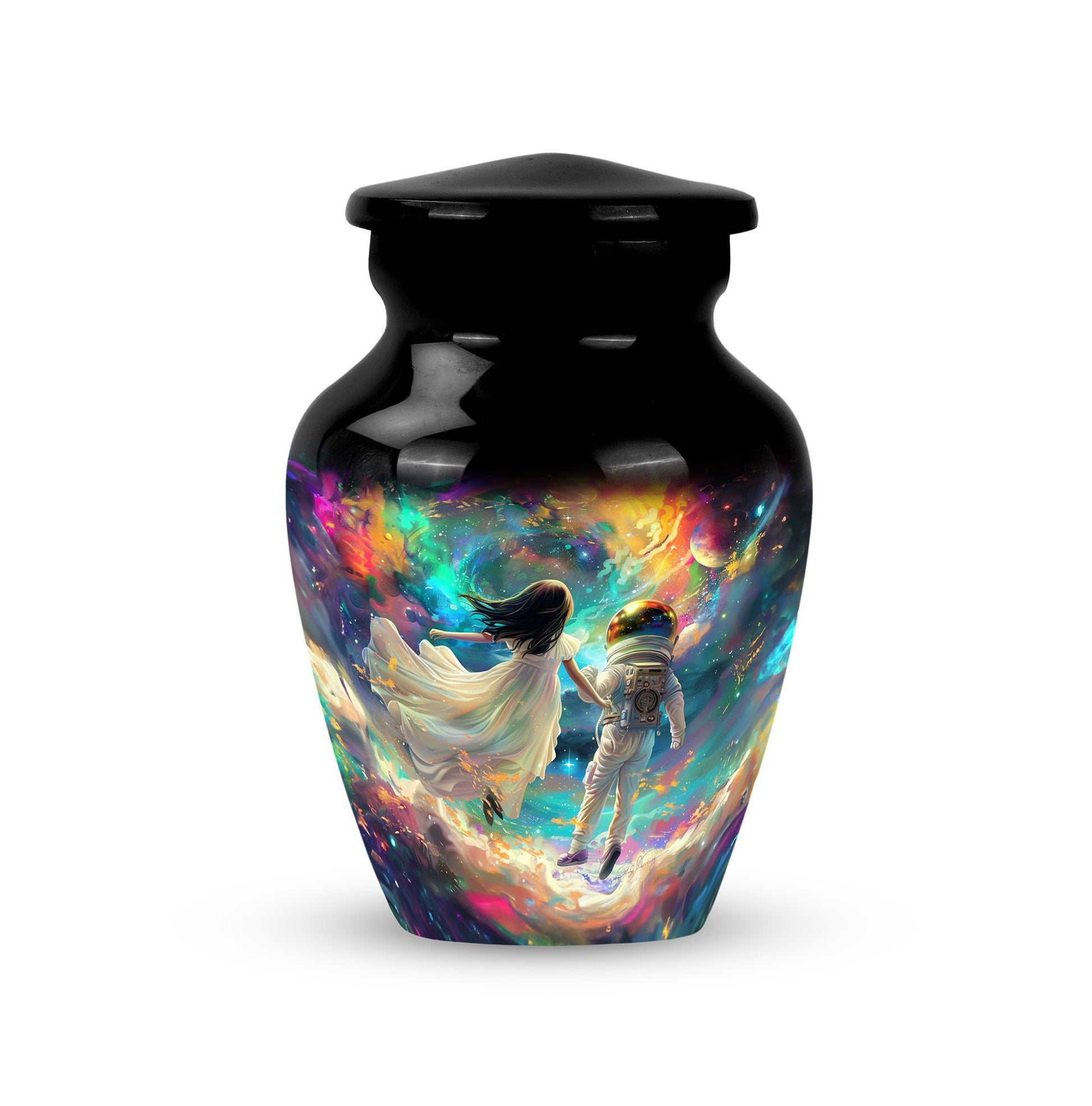 Brother And Sister Large Urn For Human Funeral, Ashes Cremation Urn