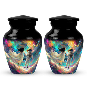 Brother And Sister Large Urn For Human Funeral, Ashes Cremation Urn