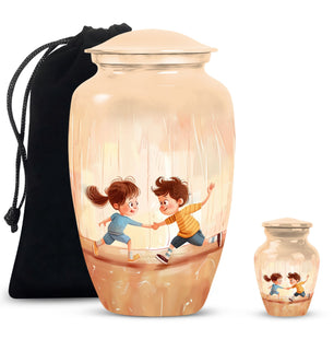 Brother And Sister Urn For Ashes For Women Large Funeral, Ashes Urn