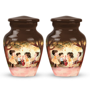 Brother And Sister Urn For Human Ashes Funeral, Ashes Cremation Urn
