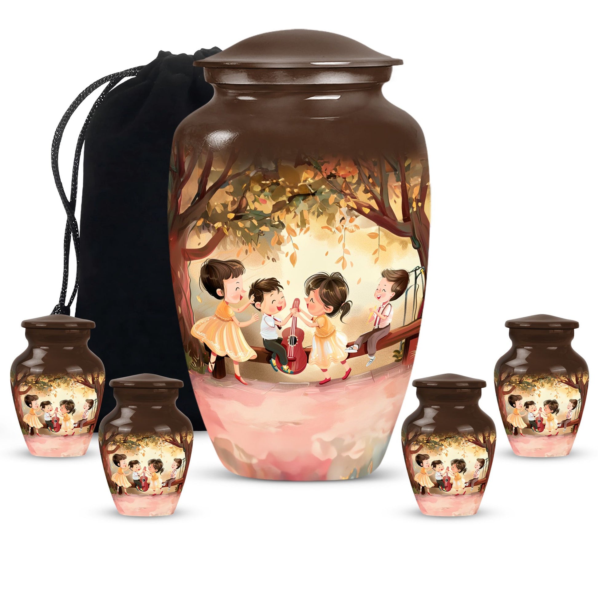 Brother And Sister Urn For Human Ashes Funeral, Ashes Cremation Urn