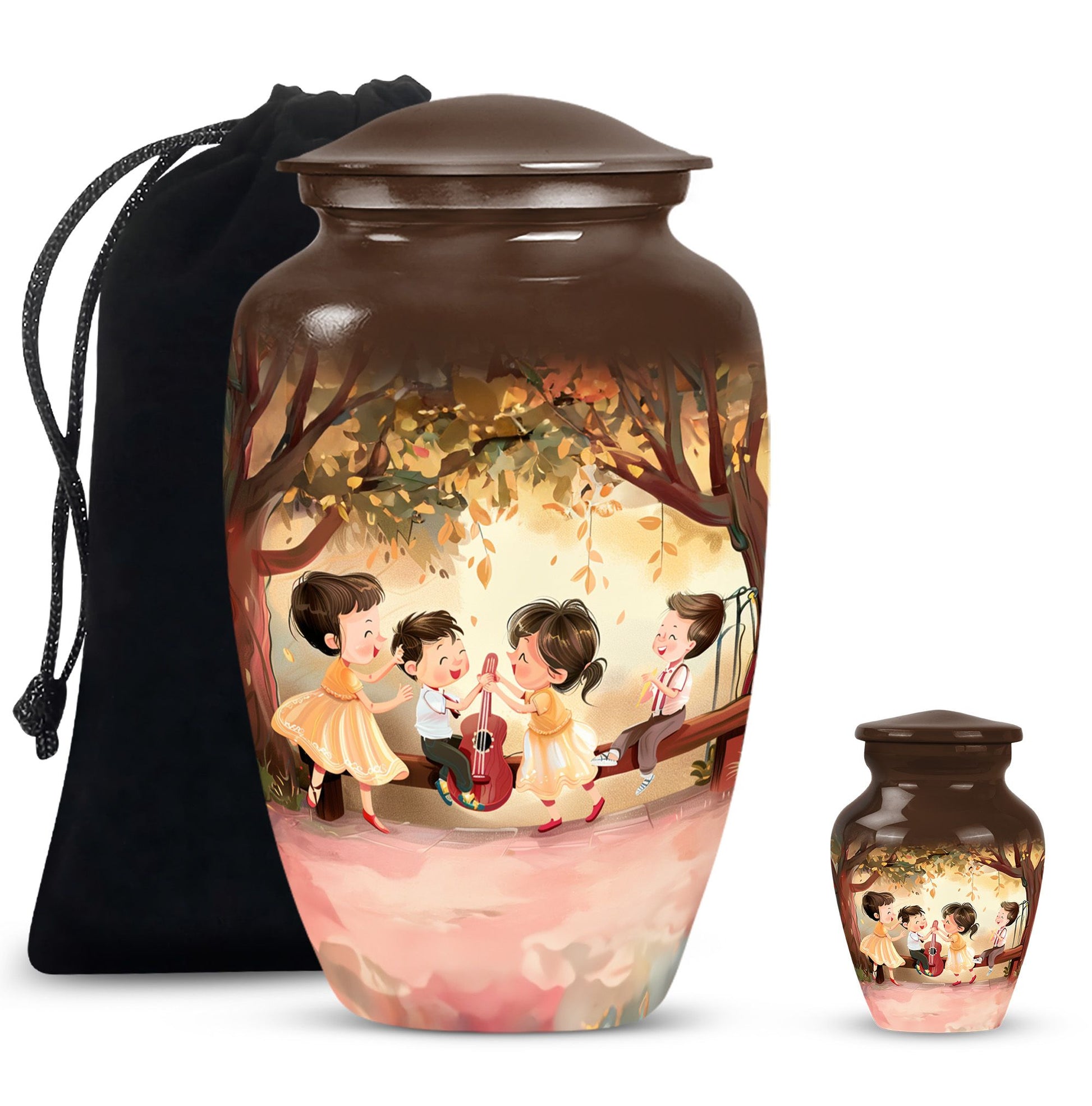 Brother And Sister Urn For Human Ashes Funeral, Ashes Cremation Urn