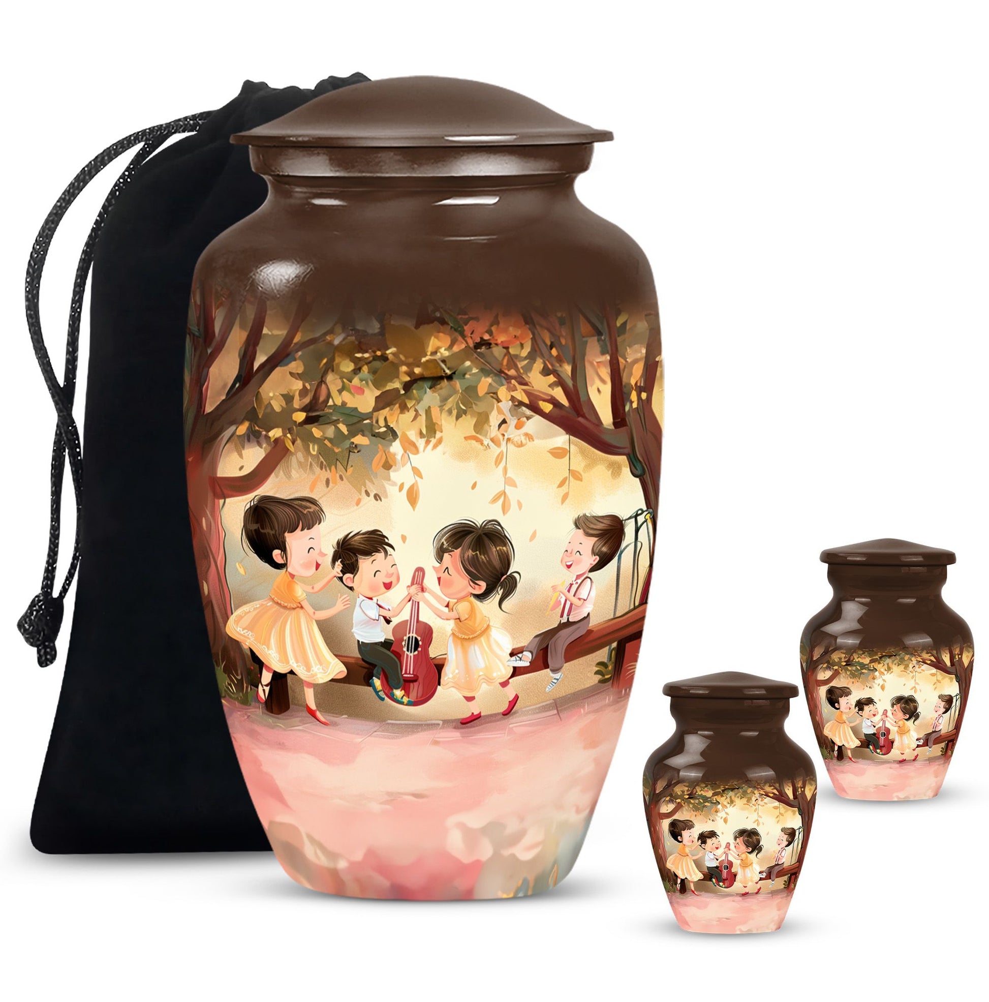 Brother And Sister Urn For Human Ashes Funeral, Ashes Cremation Urn