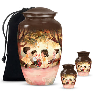 Brother And Sister Urn For Human Ashes Funeral, Ashes Cremation Urn