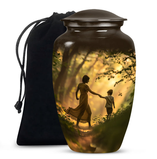 Brother And Sister Little Urns For Human Ashes Funeral, Ashes Urn