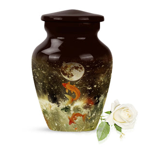 Fish Small Urns For Ashes Funeral, Ashes Memorial Urn