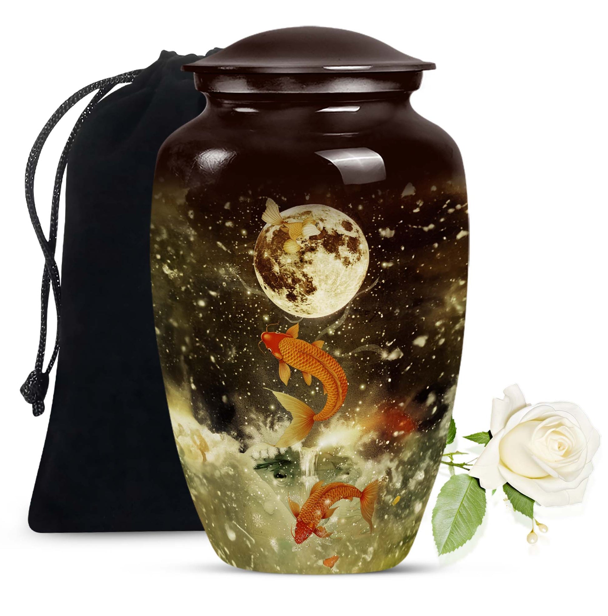 Fish Small Urns For Ashes Funeral, Ashes Memorial Urn