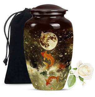 Fish Small Urns For Ashes Funeral, Ashes Memorial Urn
