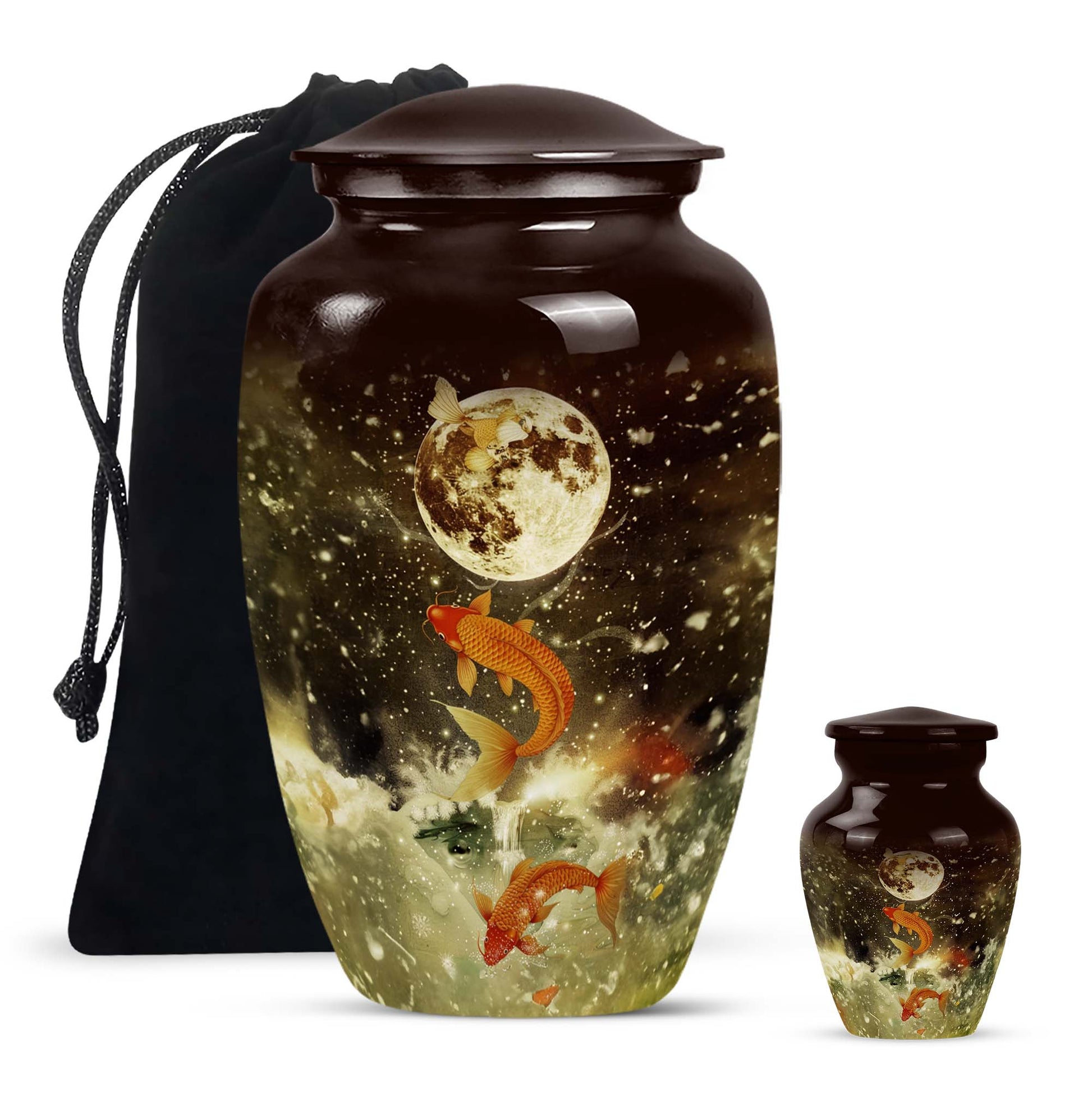Fish Small Urns For Ashes Funeral, Ashes Memorial Urn