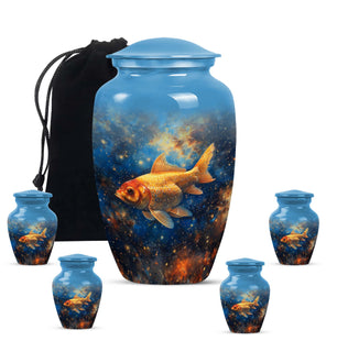 Fish Funeral Urn For Adults Large Funeral, Ashes Urn