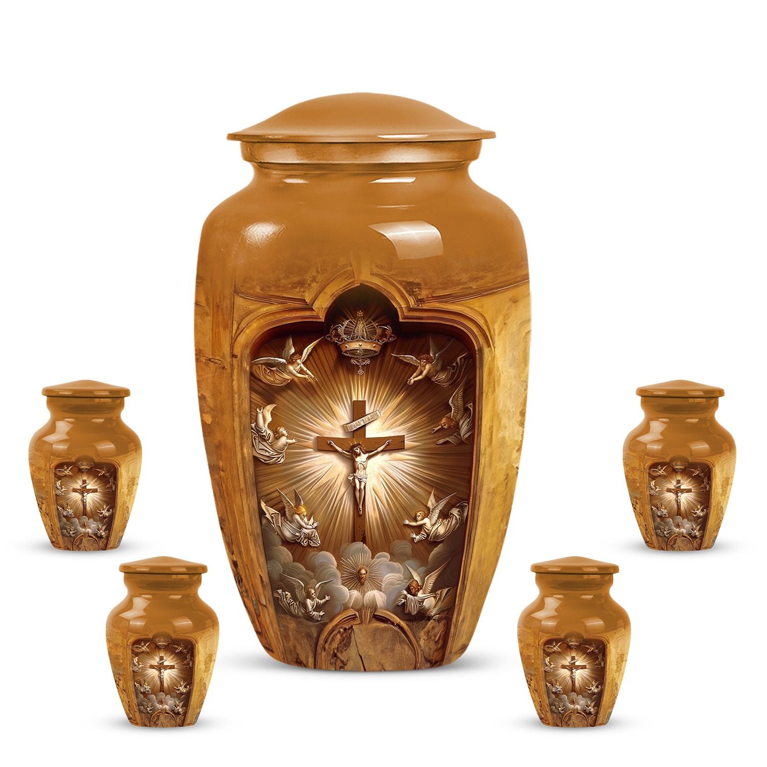 Catholic Ashes Keepsake Funeral, Ashes Cremation Urn For Ashes