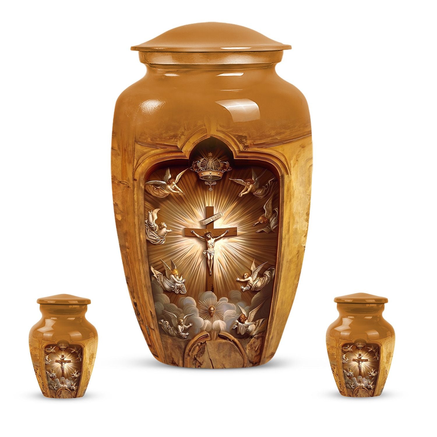 Catholic Ashes Keepsake Funeral, Ashes Cremation Urn For Ashes
