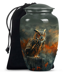 Owl Mini Urns For Ashes Funeral, Ashes Cremation Urn For Ashes