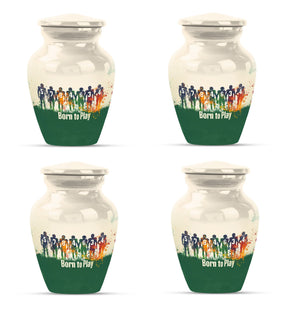 Football Medium Urn Large Funeral, Ashes Urn For Ashes